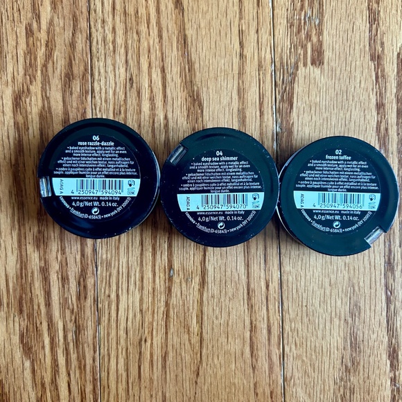 *NEW Essence The Metals Eyeshadows Set of 3- 4g each! - Picture 2 of 7